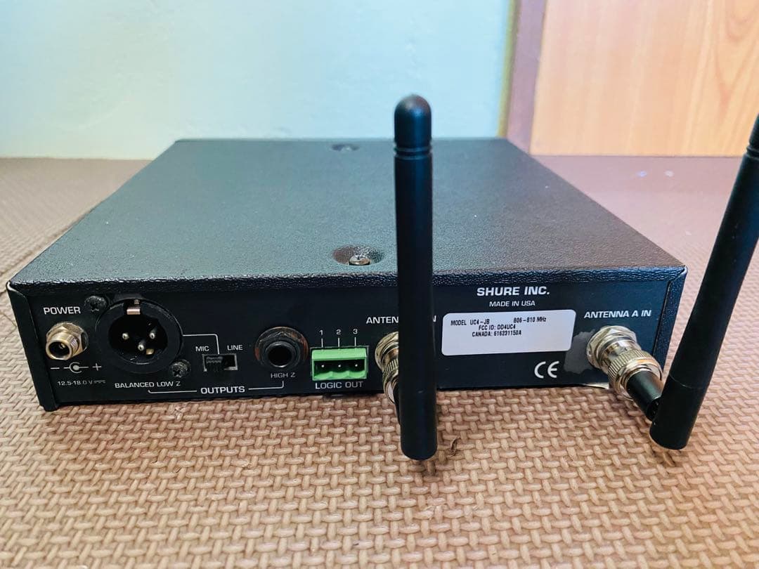 Shure UC4/Uc2-SM58, USA 製、動作確認済み。