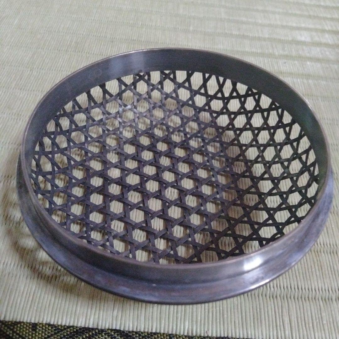 純銀 香炉火屋合口7.3㌢