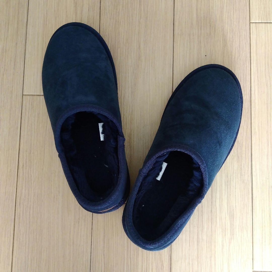 ★専用★emuネイビー スリッポンムートンブーツ。