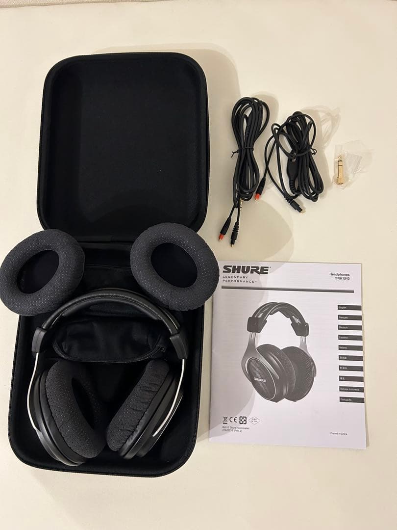 SHURE SRH1540 ヘッドフォン(新パッケージ)