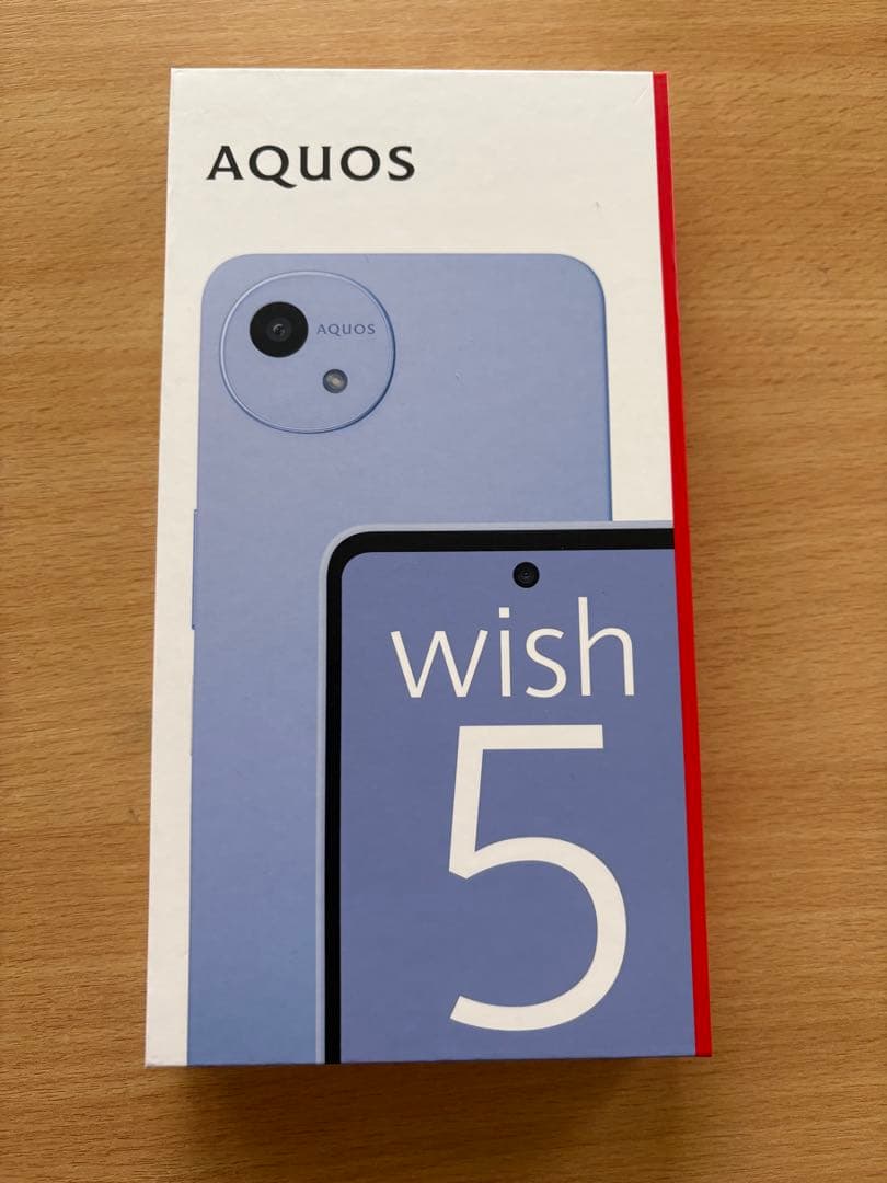 AQUOS wish 5 ホワイト・ブルー 2台セット