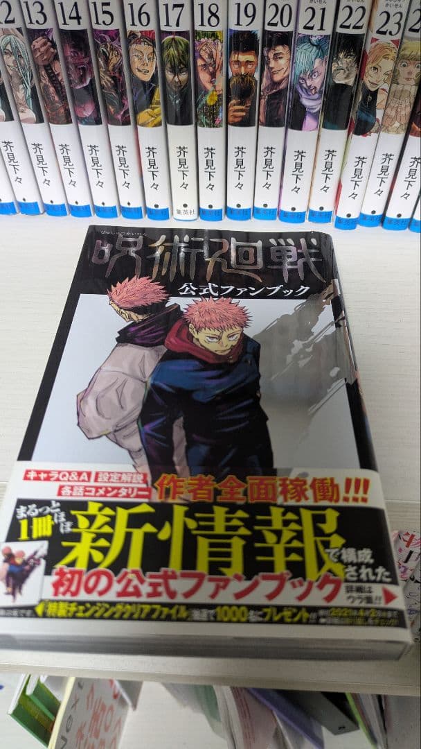 呪術廻戦 4〜30巻（完結）＋0巻＋0.5巻〈非売品〉＋公式ファンブック全30冊