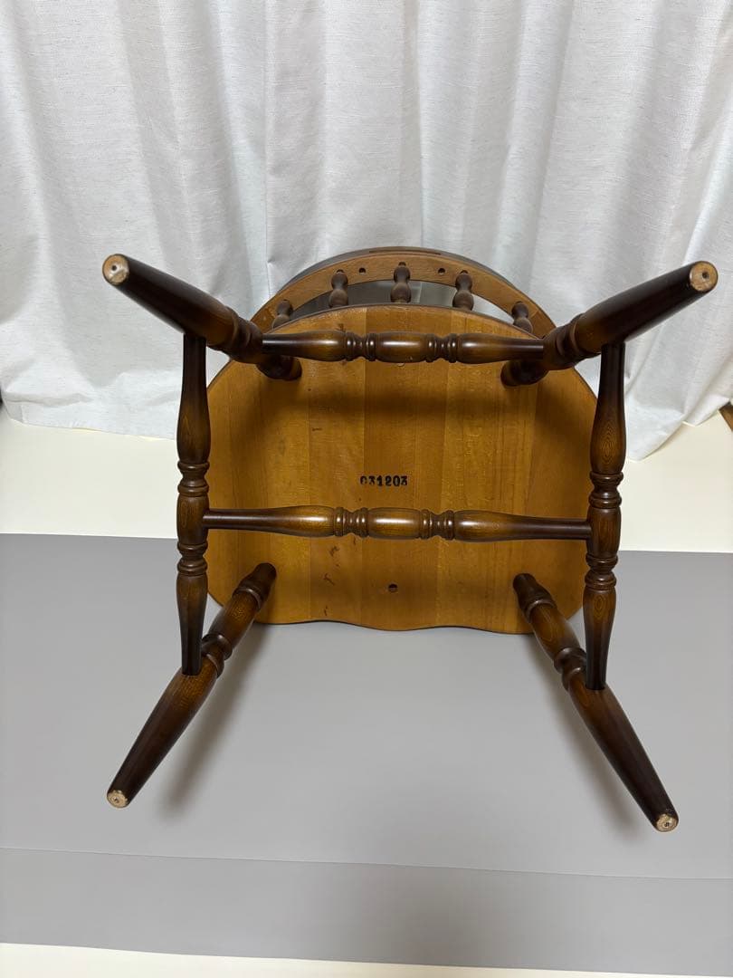 あい※専用 【美品】飛騨産業 キツツキマーク ウィンザーチェア レトロ ①
