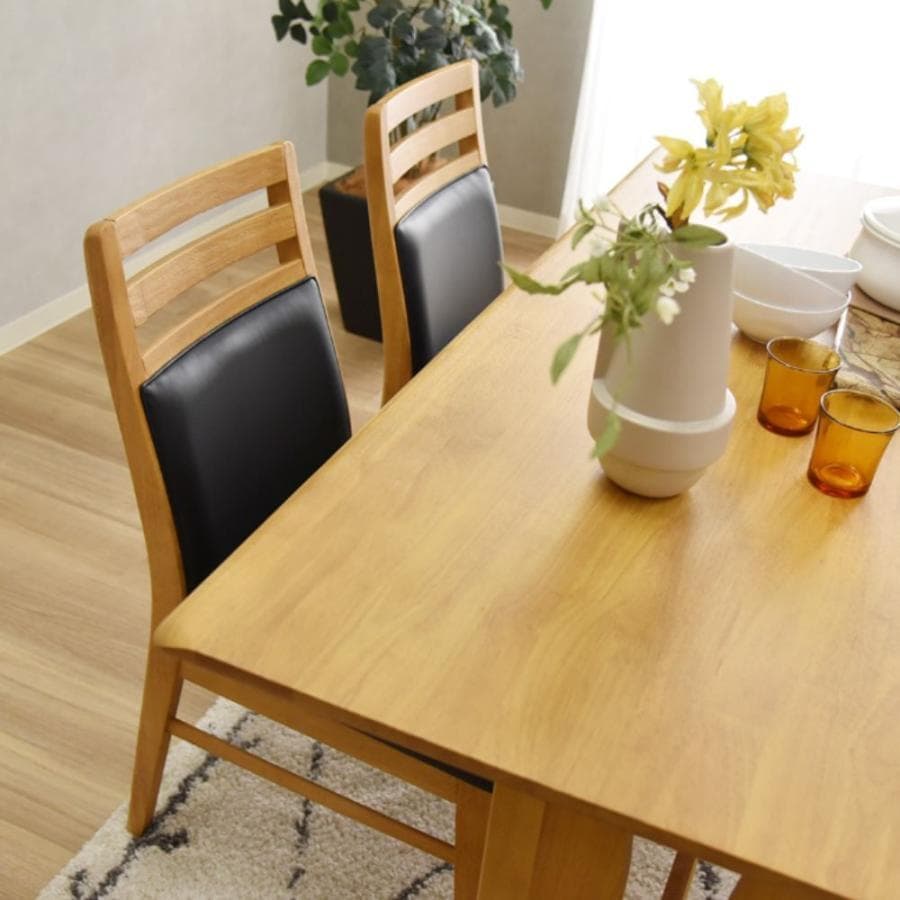 CD DC CB 12脚　ダイニングチェア　ダークブラウン＊ブラック