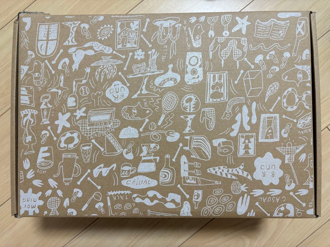 【新品未使用】ブルーノ　コンパクトホットプレート　オレンジ