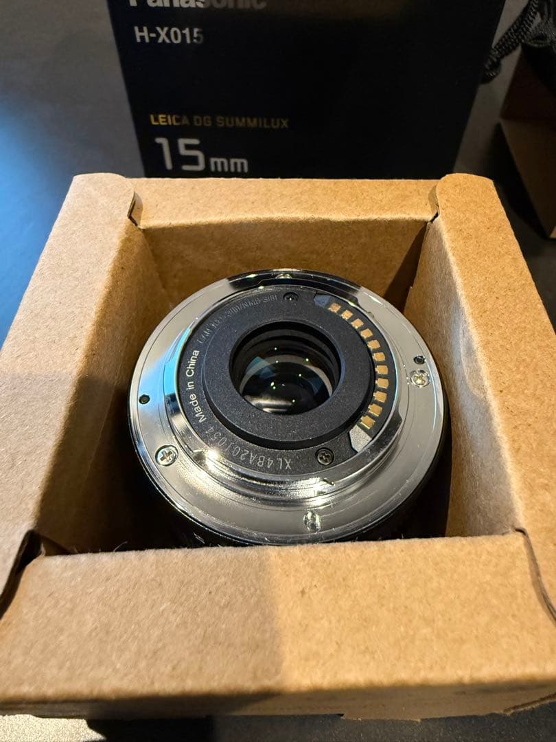 DG SUMMILUX 15mm F1.7とH-E08018 2個セット