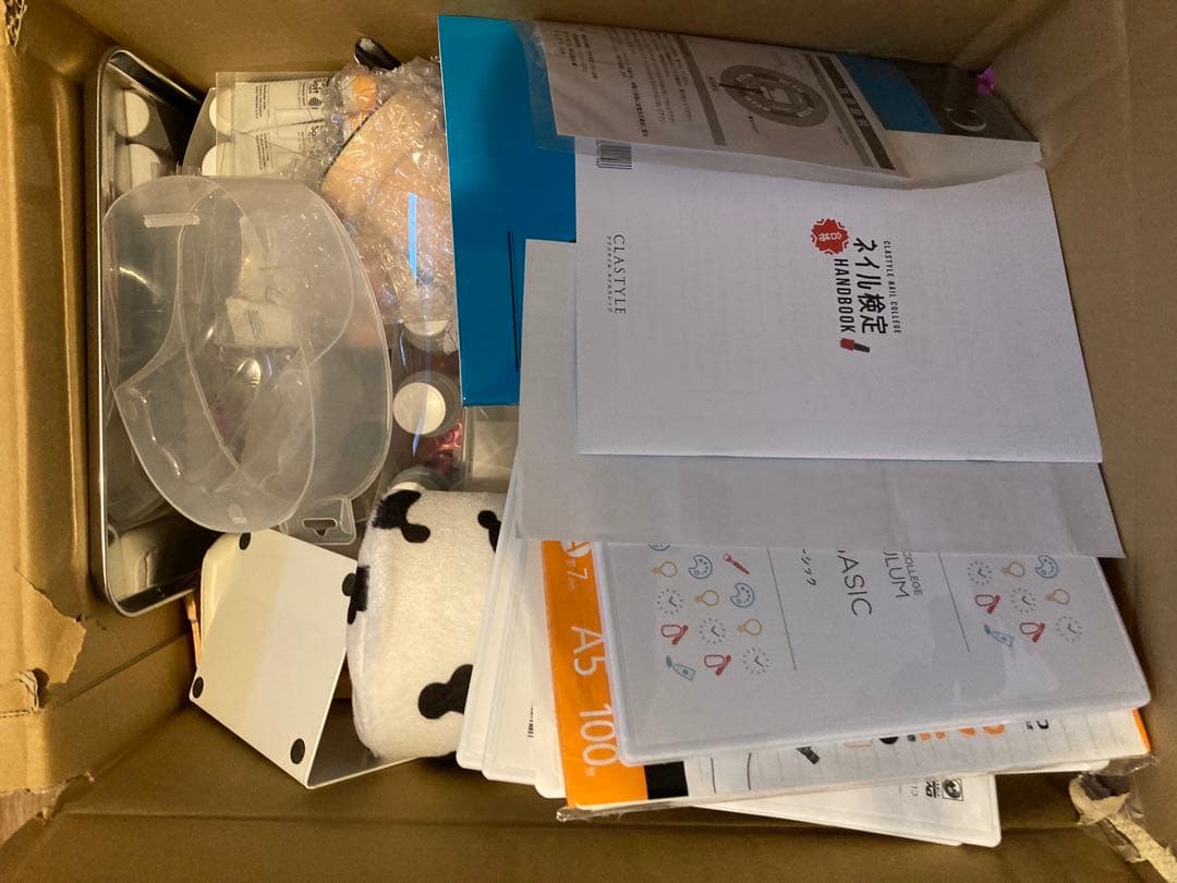 ネイル検定セット☆ハンド&ポリッシュ&ジェル＆小物類&教材