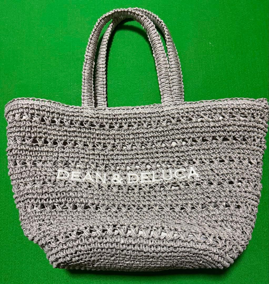 美品DEAN&DELUCA BEAMS クロッシェM保冷バッグ付きグレー