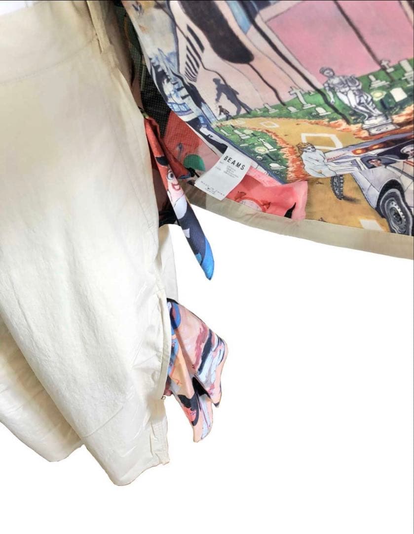 【希少！】ssz×横尾忠則 パンツ M 美品！アイボリー