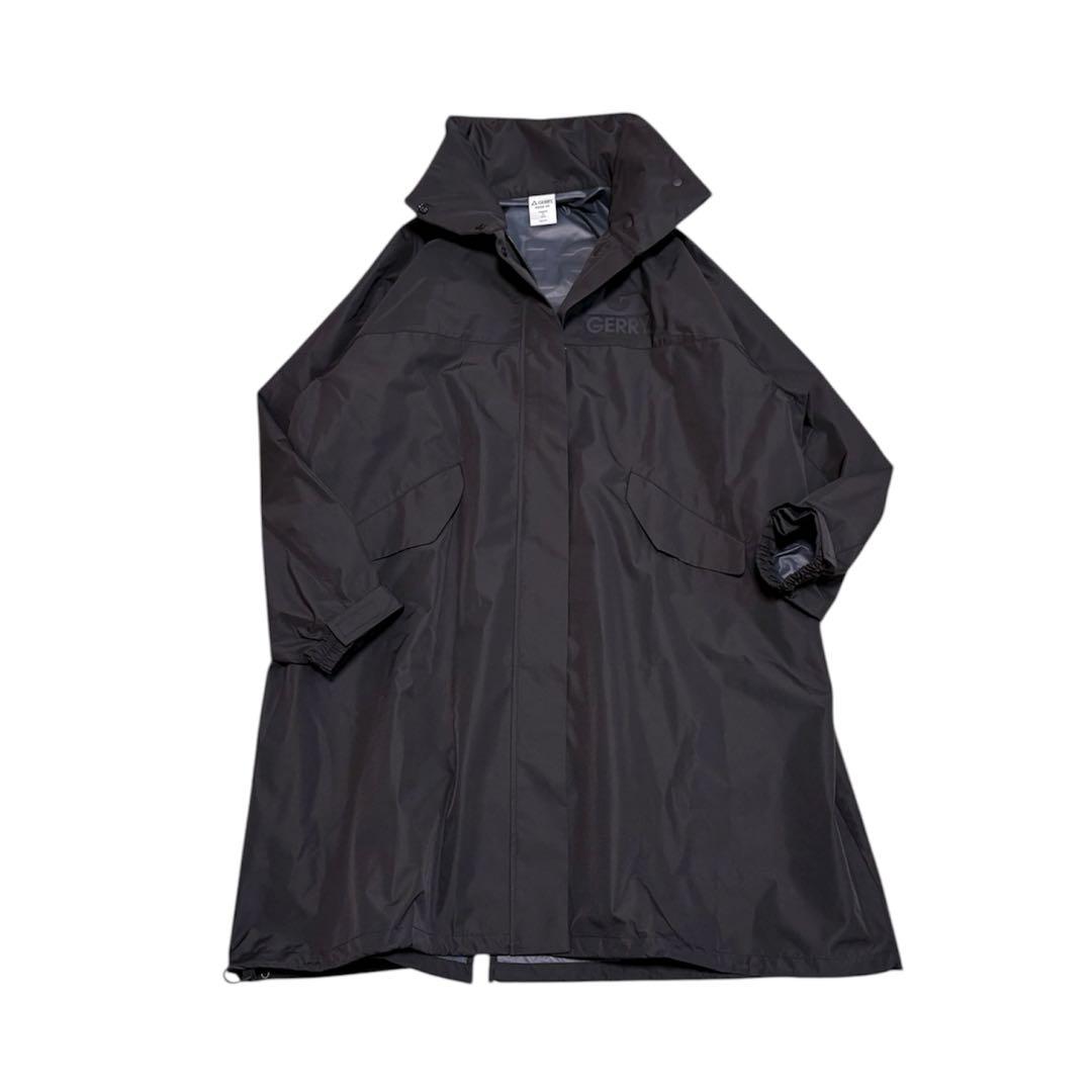 美品　GERRY × MEDE19F　別注　ミリタリーコート　ロング　黒　LL