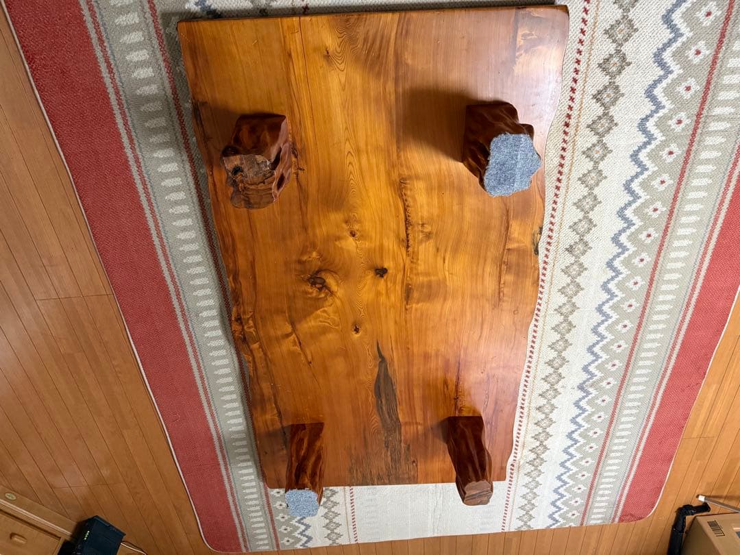 屋久杉のテーブル 一枚板