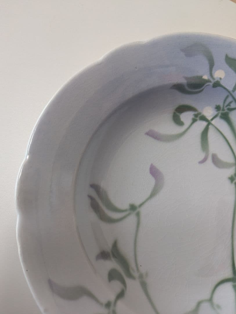 #1リュネビル ヤドリギ スープボウル 深皿26cm