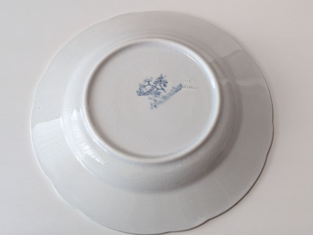 #1リュネビル ヤドリギ スープボウル 深皿26cm