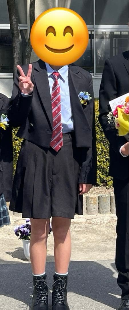 LOVETOXIC 卒服　160 4点セット　ネクタイ赤