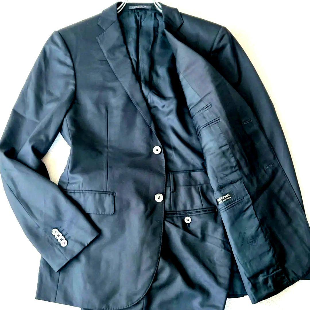 コルネリアーニ セットアップ SUPER160 イタリア製 XL 50サイズ 黒