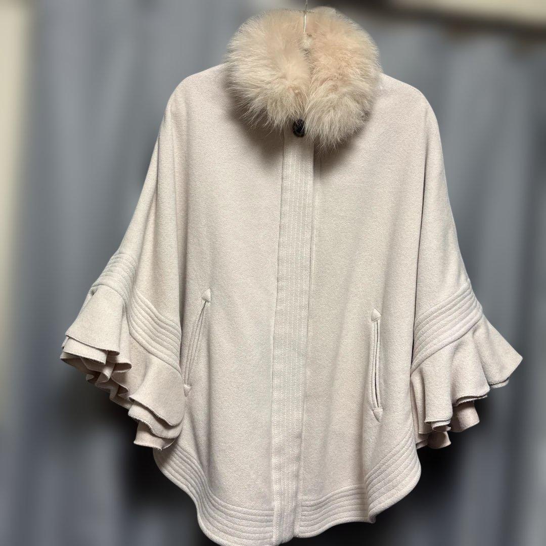 ダブルスタンダードクロージング　SOV ポンチョコート　美品