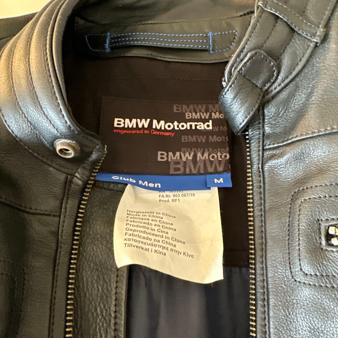 BMW Motorrad レザーライディングジャケット Mサイズ 黒