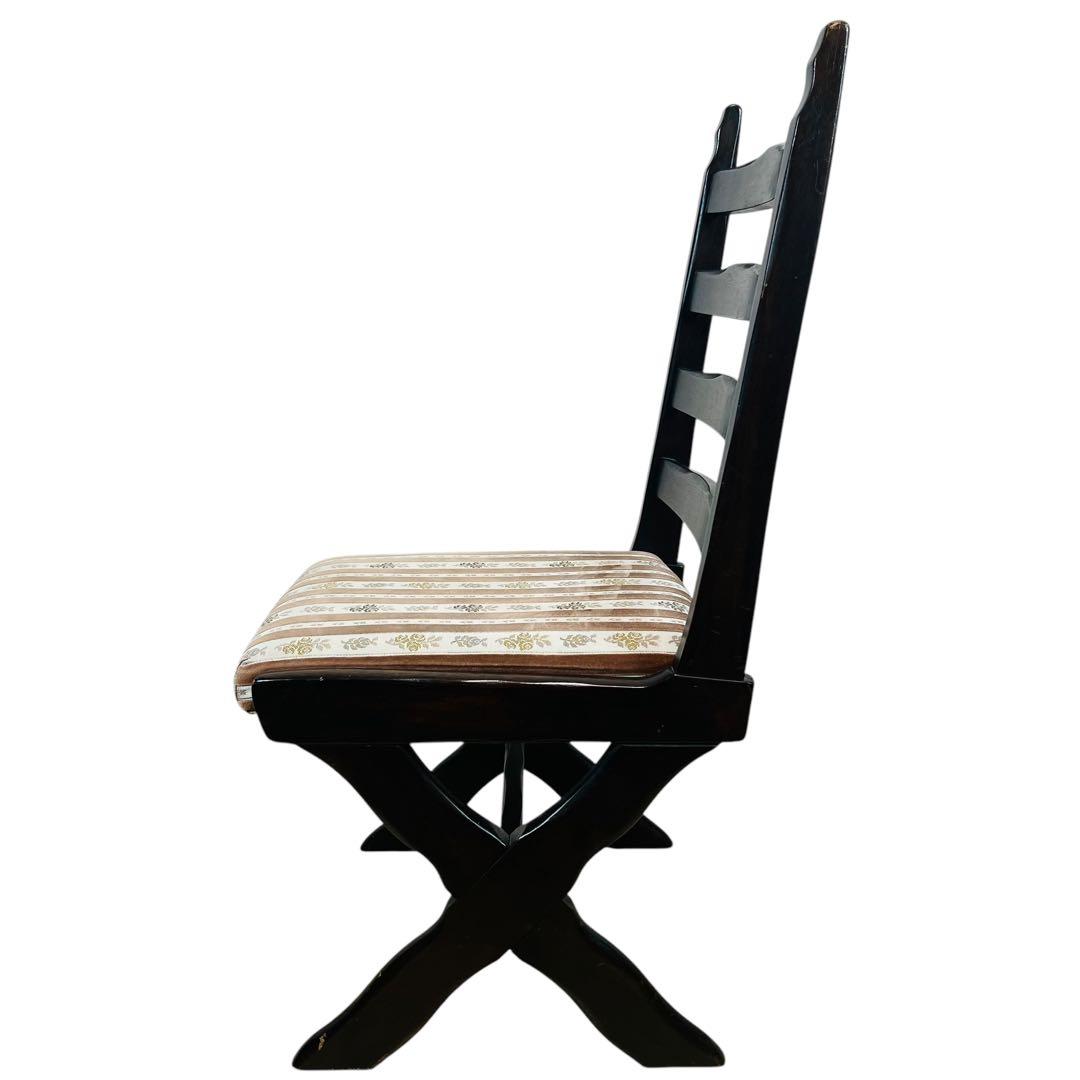 希少 オールド カリモク RUSTIC アンティーク チェア 1