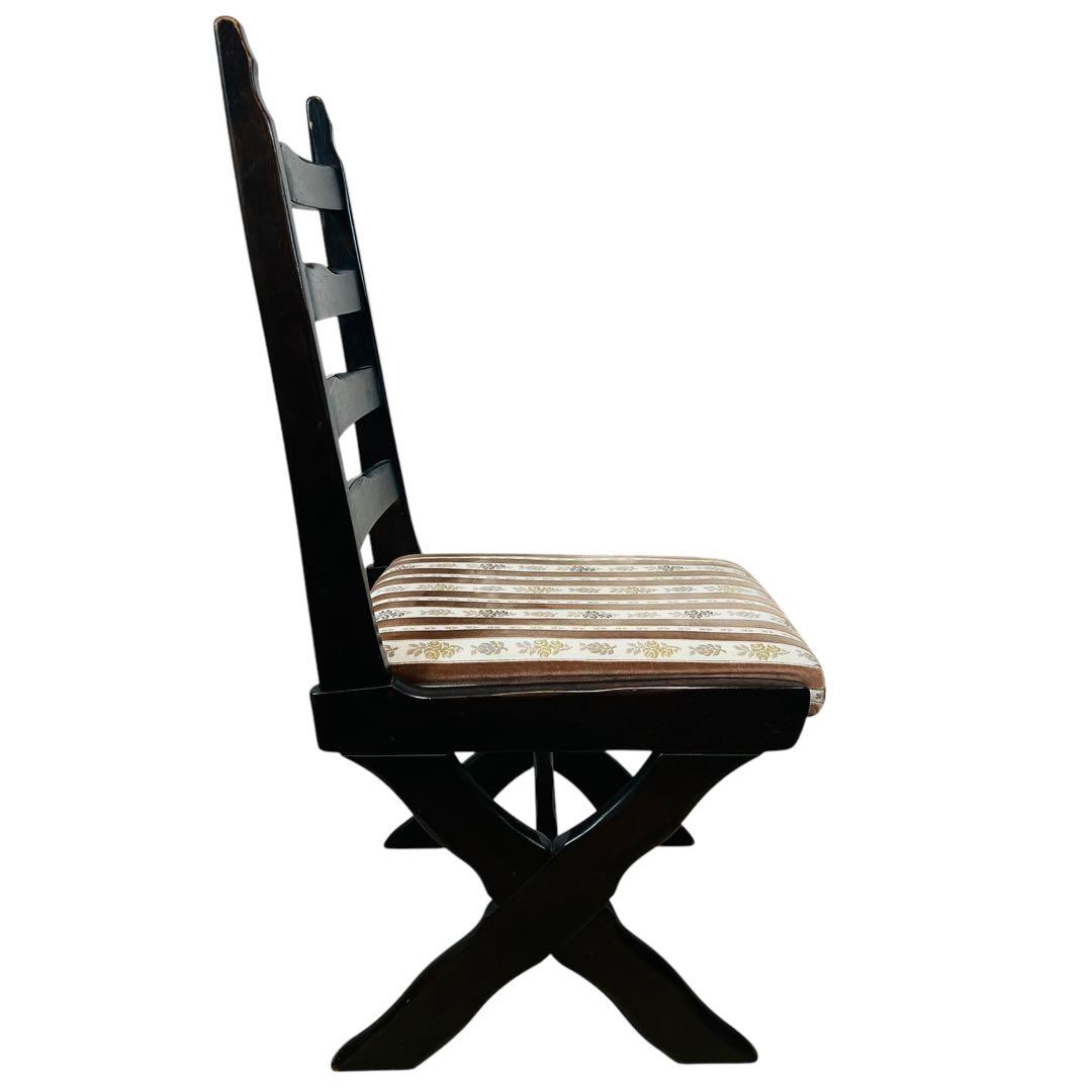 希少 オールド カリモク RUSTIC アンティーク チェア 1