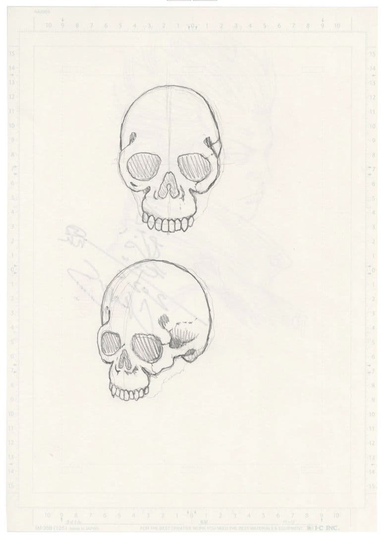 高橋ヒロシ 原画　直筆イラスト「クローズ」 阪東秀人