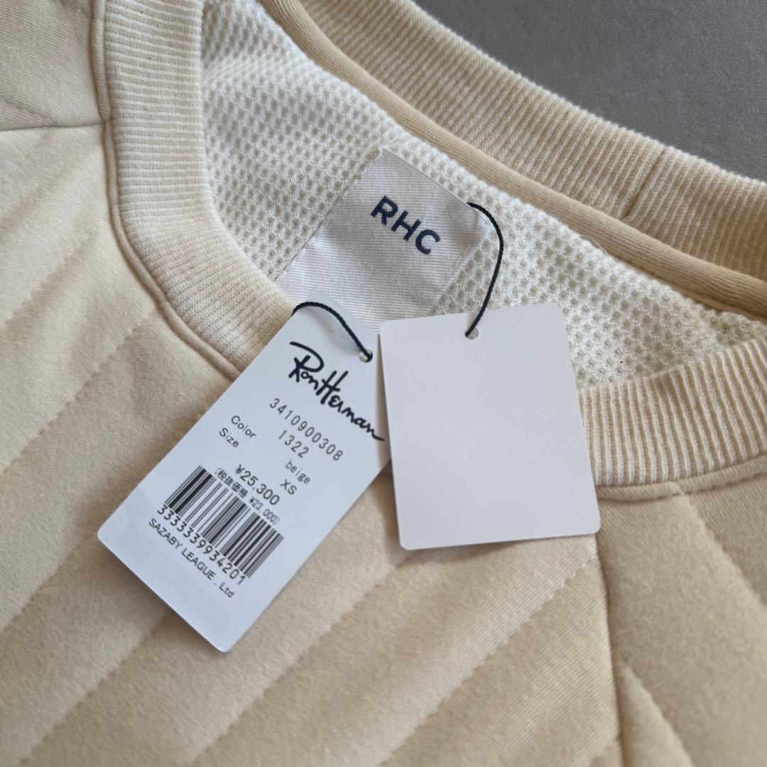 【未使用タグ付✨】RHC Quilt Sweat Shirt スウェット 中綿