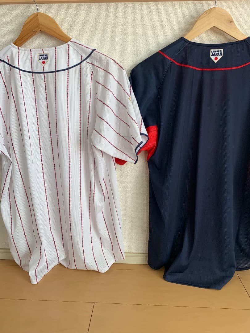 ☆WBC侍ジャパンユニフォームMサイズ ホーム&ビジター 無地