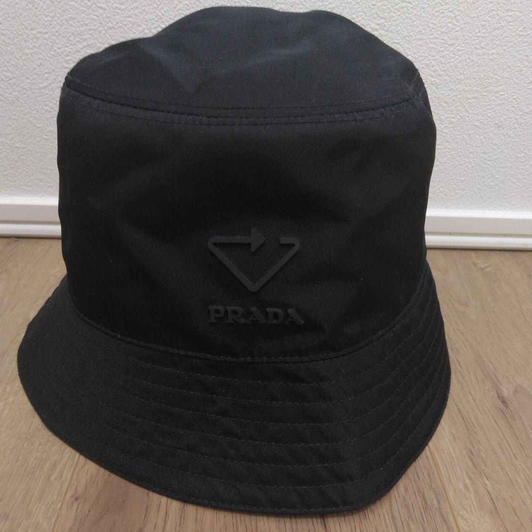 PRADA ブラック バケットハット S