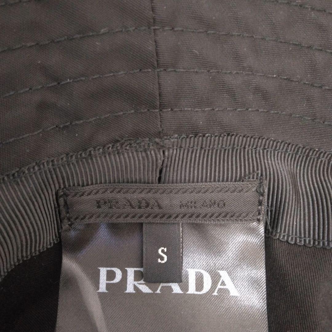 PRADA ブラック バケットハット S