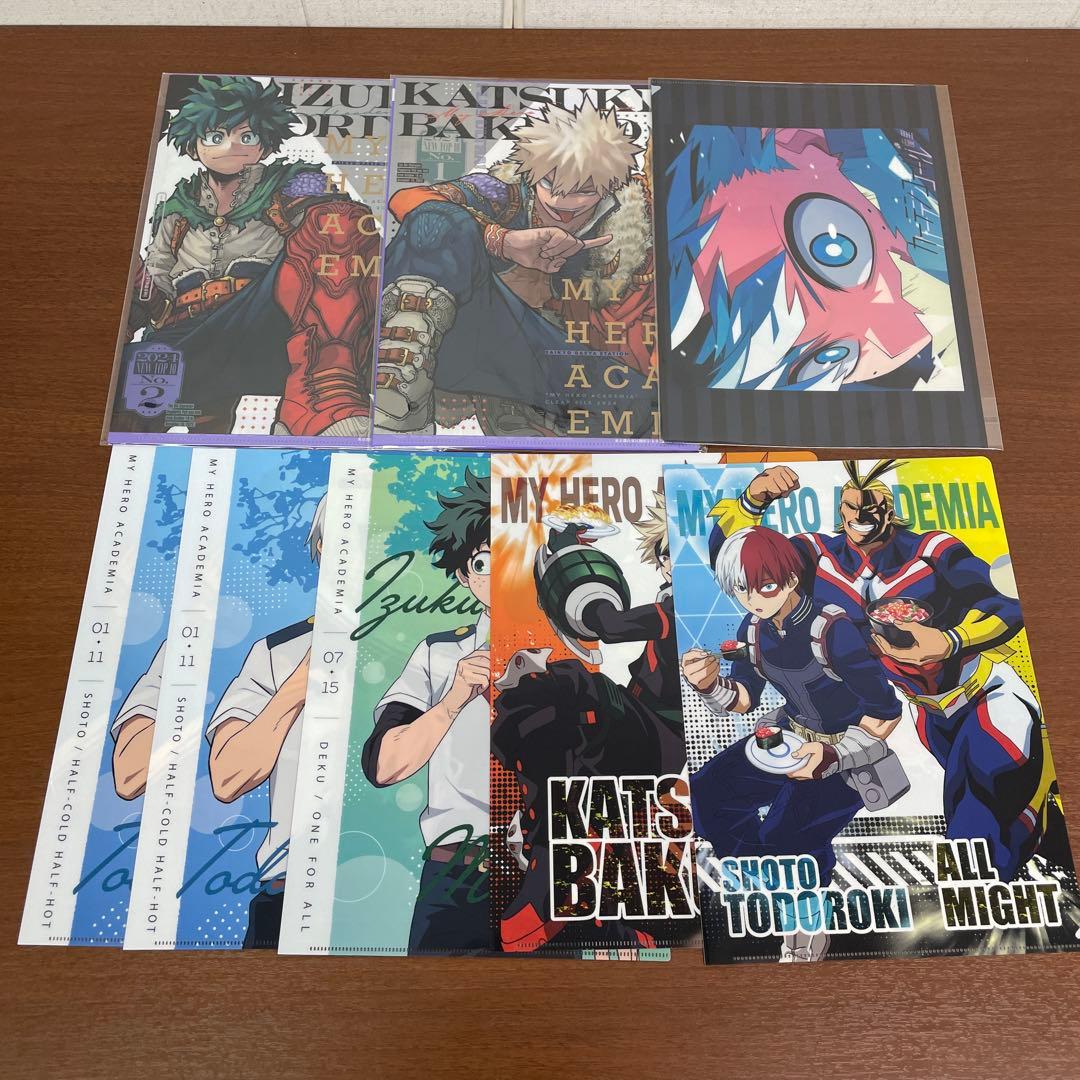 ❶僕のヒーローアカデミア ヒロアカ 特典ポストカード 色紙 紙類 大量まとめ売り