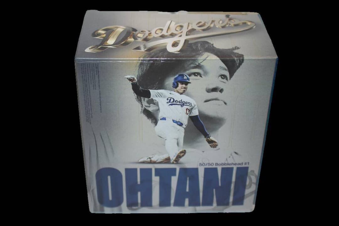 新品 大谷翔平 選手50/50 ボブルヘッド フィギュア人形 No.5
