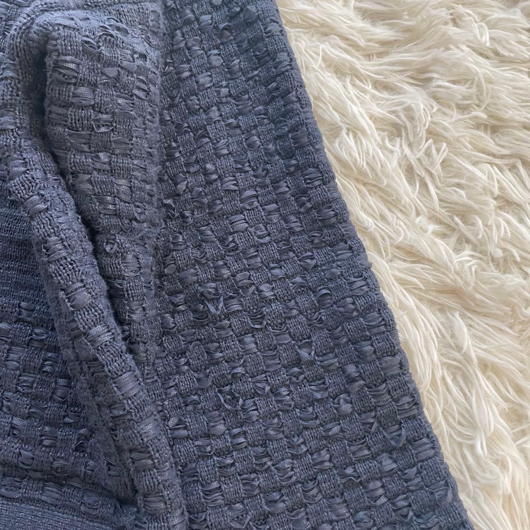 IENA ツイード　ニット　金ボタン　ジャケット　日本製