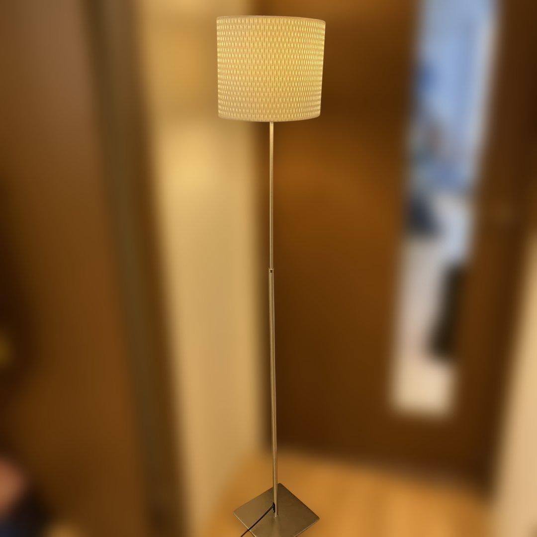廃盤品 IKEA イケア ALANG アーレング フロアランプ ホワイト