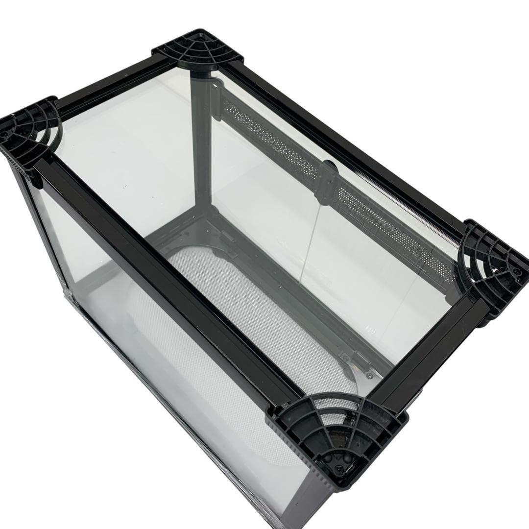 【開封・未使用】KAYUSO 爬虫類 ケージ グラステラリウム 飼育 ガラス