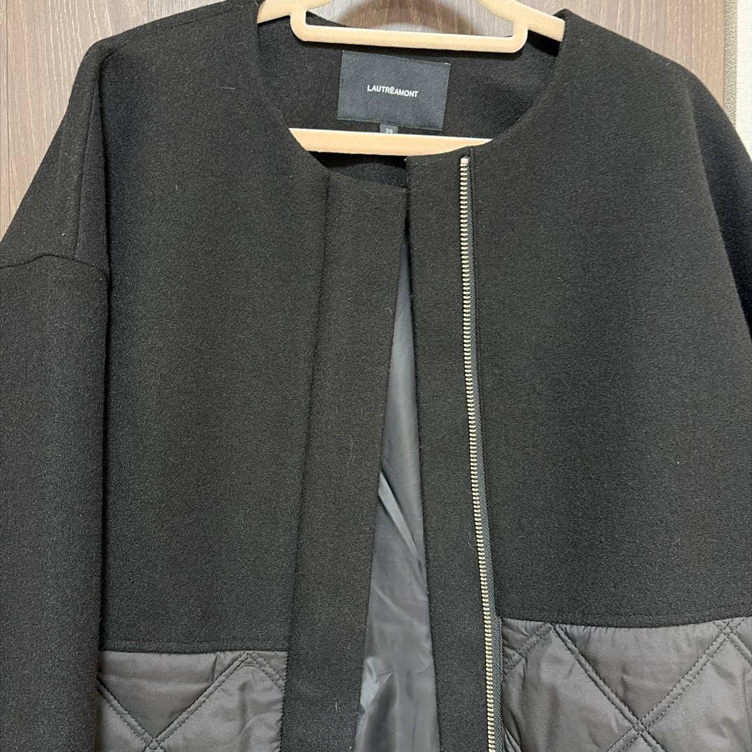 ロートレアモン☆ドッキングキルティングコート