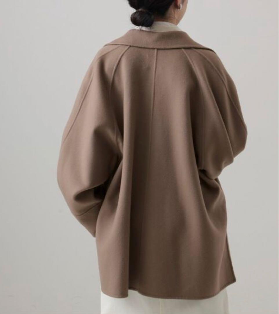 専用　IENA スーパー160ダブルフェイスショートコート　38