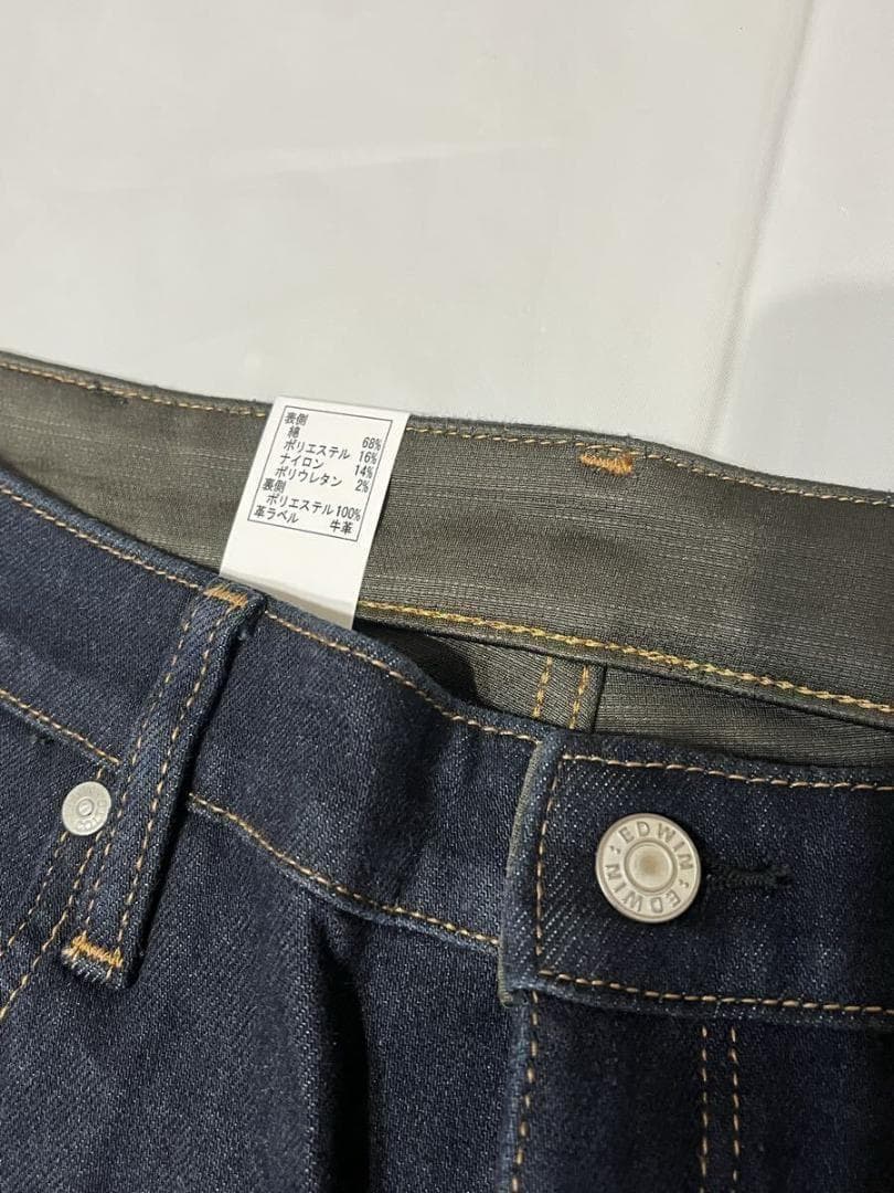 EDWIN バイク用 デニムパンツ 2XLサイズ D.E.F DENIM最高強度