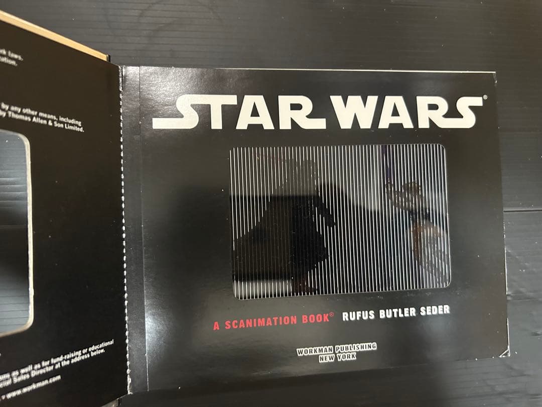 洋書 STAR WARS: A SCANIMATION BOOK