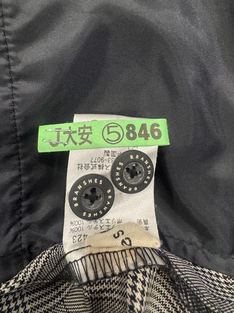 120 ブランシェス　キッズスーツ　靴セット