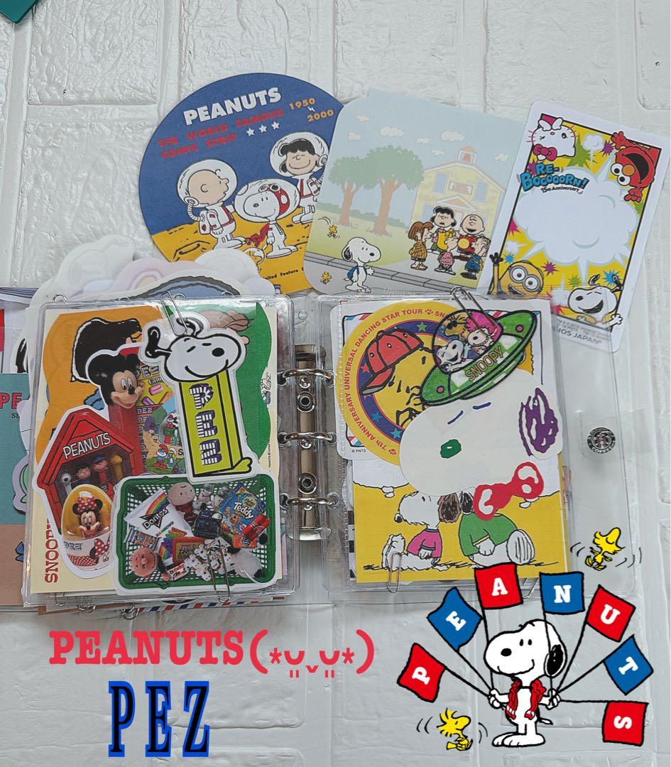 スヌーピーおすそ分けファイル♡アメキャラ増量レア限定1セット♡