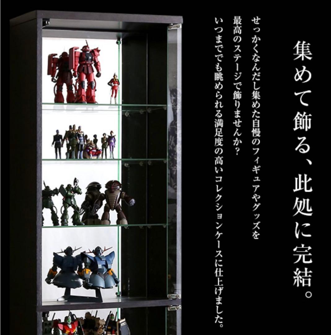 背面ミラー付きフィギュアコレクションケースおまけ付き