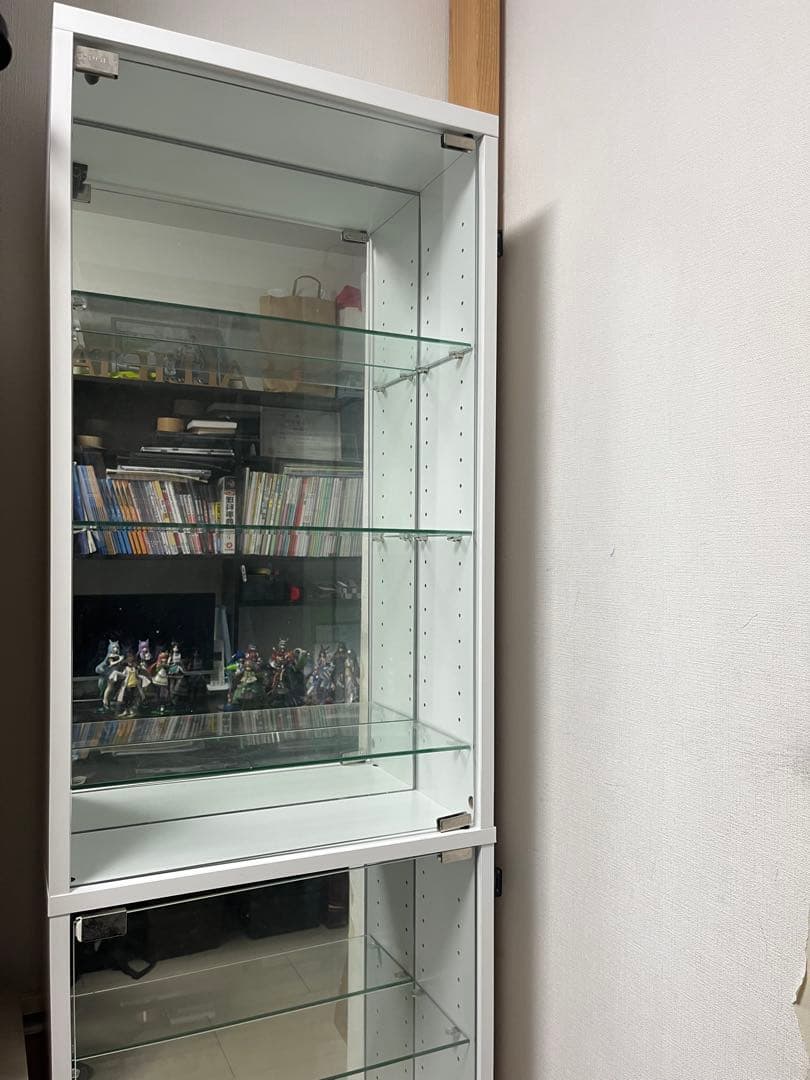 背面ミラー付きフィギュアコレクションケースおまけ付き