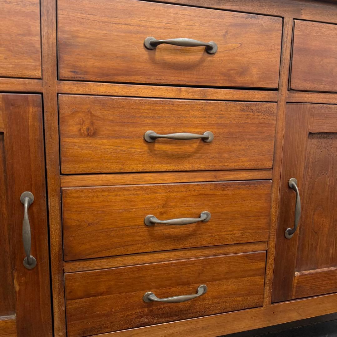 H21K57 コルベッティ チーク無垢 サイドボード