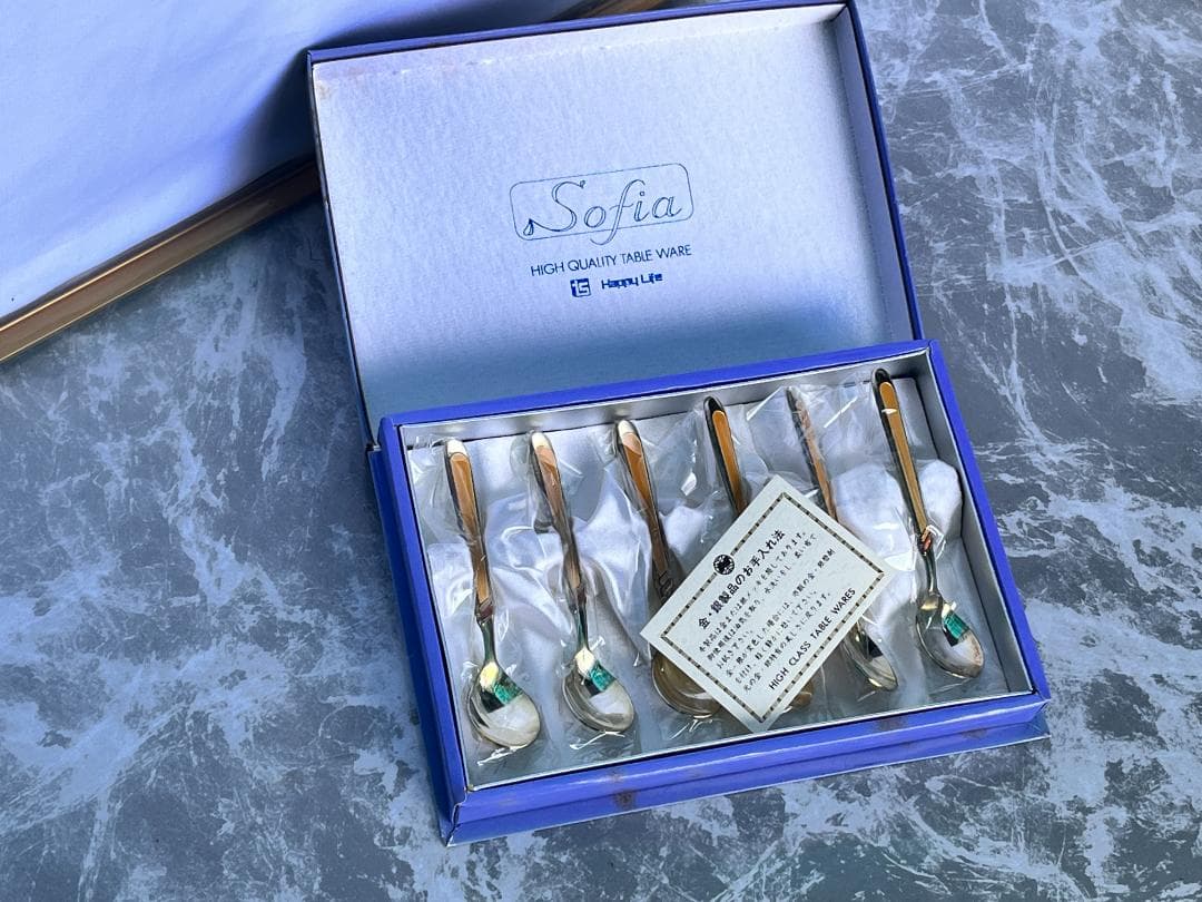 未使用品　SOFIA　High Quality Table Ware 鍍金