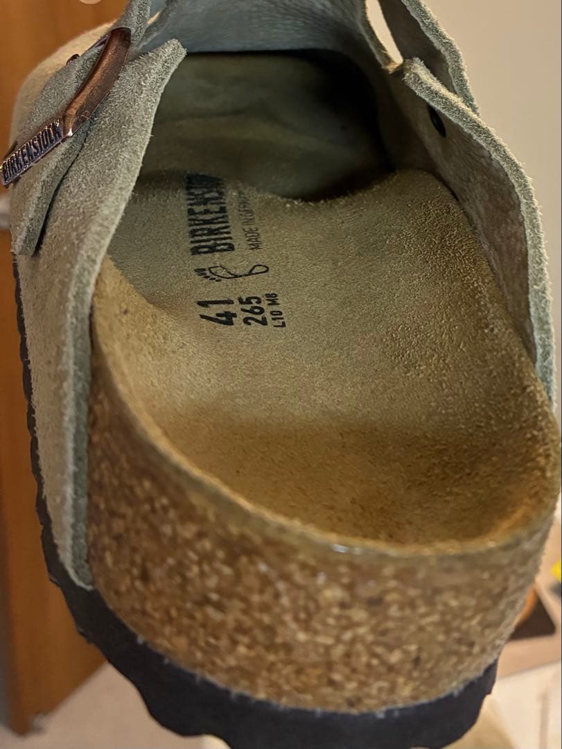 BIRKENSTOCK Boston LEVE TAUPE MEN ベージュ41