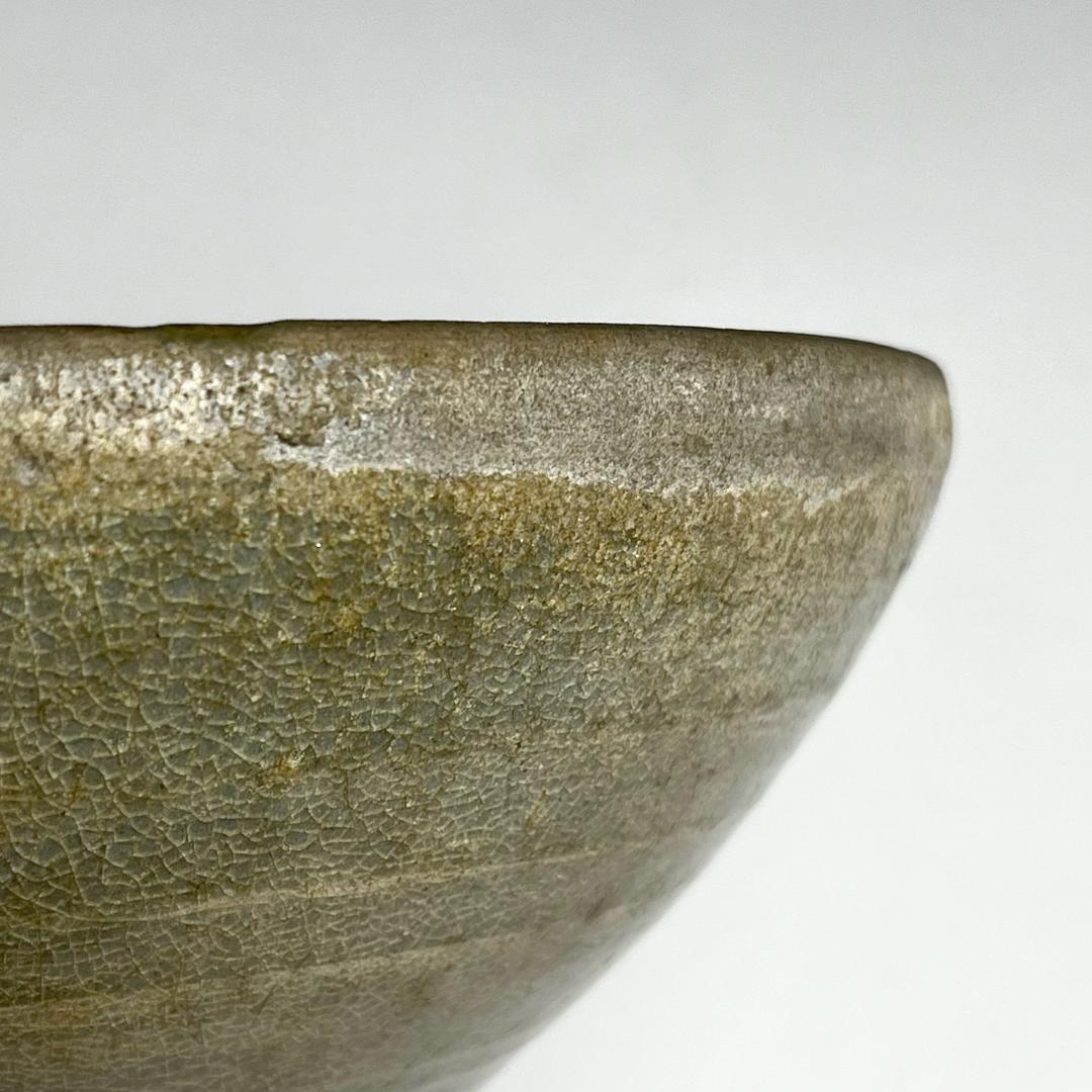 高麗青磁茶碗 李朝・高麗 朝鮮古陶磁 中国古玩 朝鮮美術 骨董品時代 A456