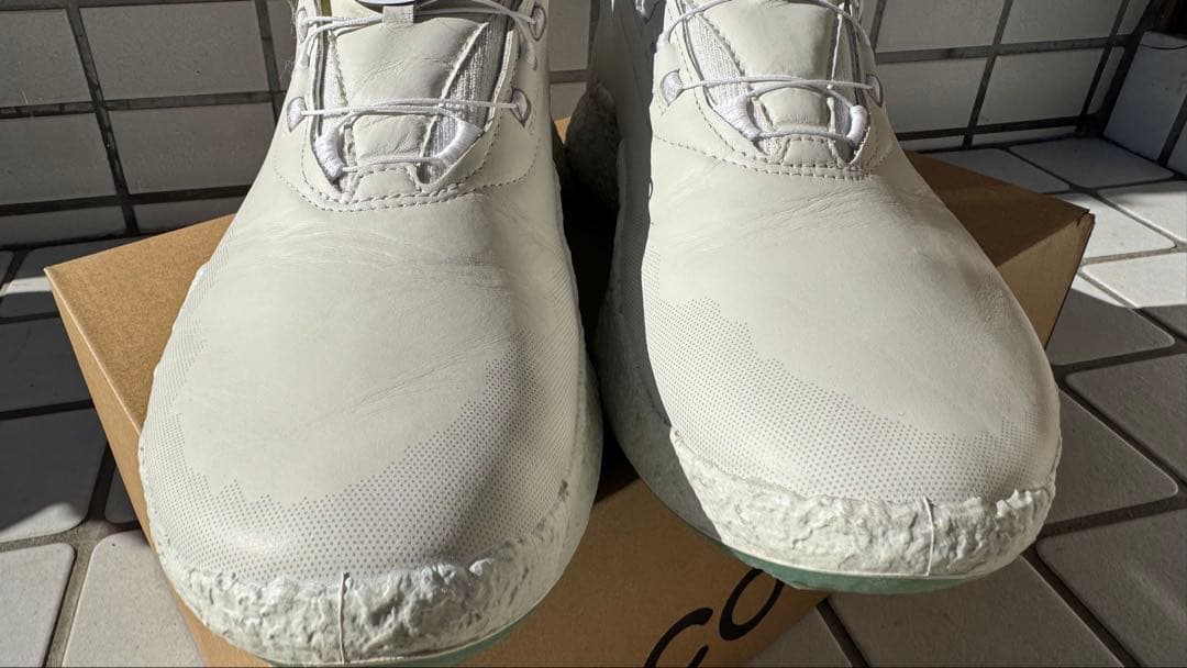 エコー BIOM H5 スパイクレス ゴルフシューズ　白　EU43 27cm