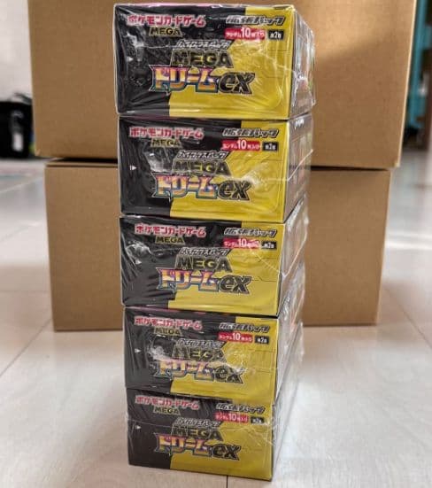MEGAドリームEX 5box シュリンク付き
