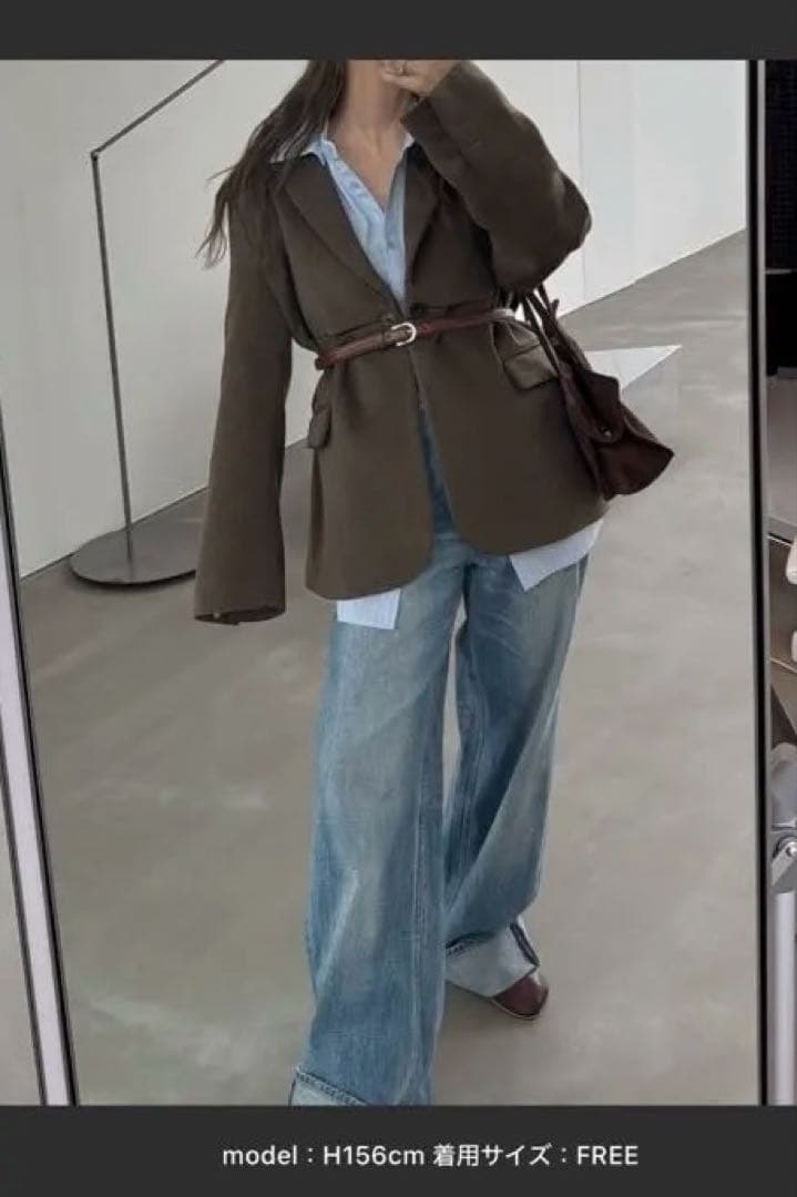 【売り切り価格！新品タグ付】テーラードジャケット WILLFULLY