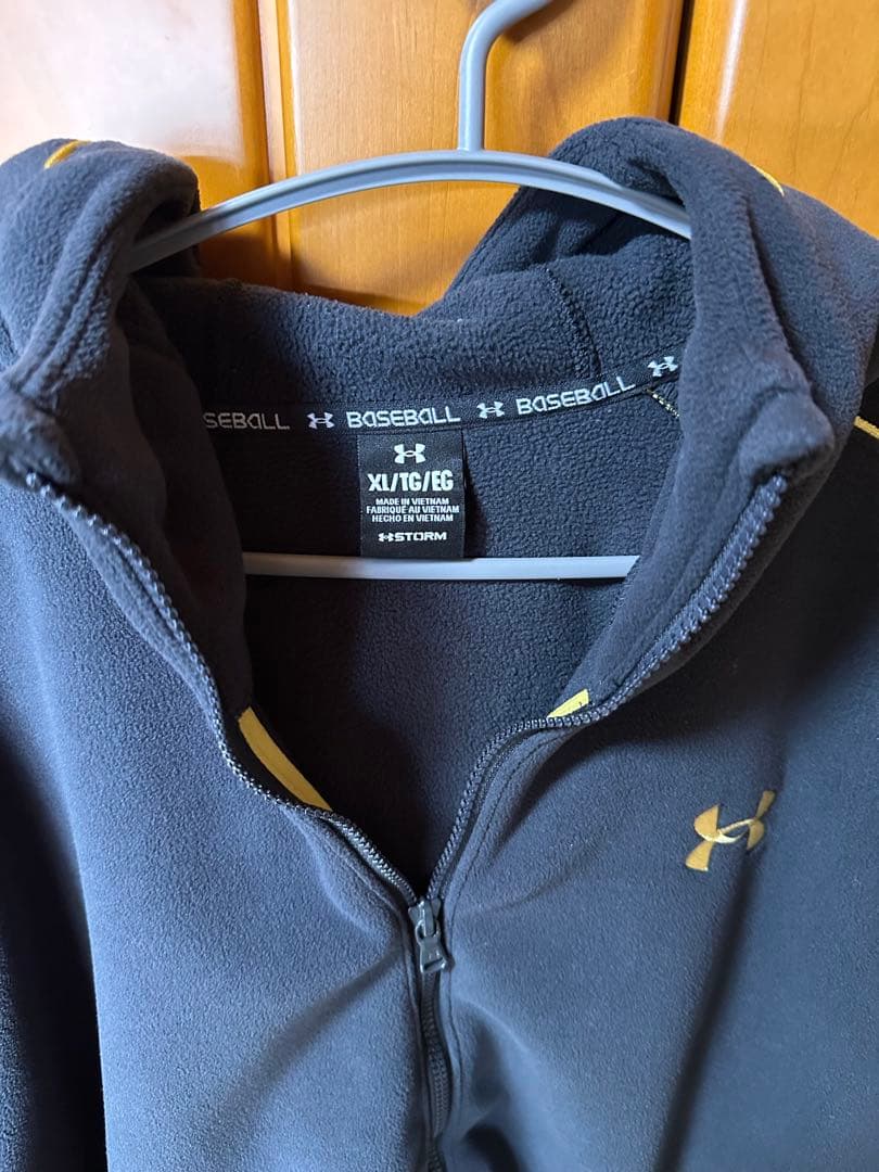 T*u様 UNDER ARMOUR 野球　フリース　セットアップ