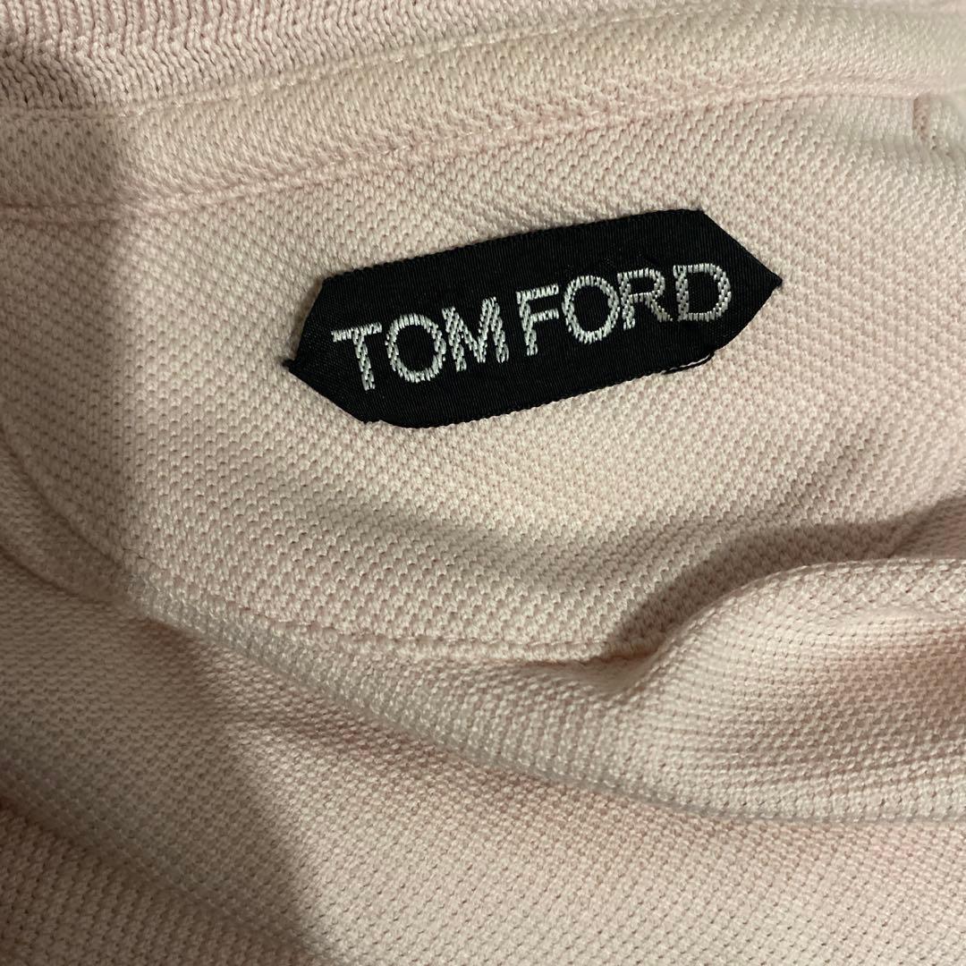 新品未使用　TOMFORD ピンク ポロシャツ 44